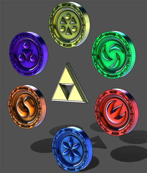 zelda medallions